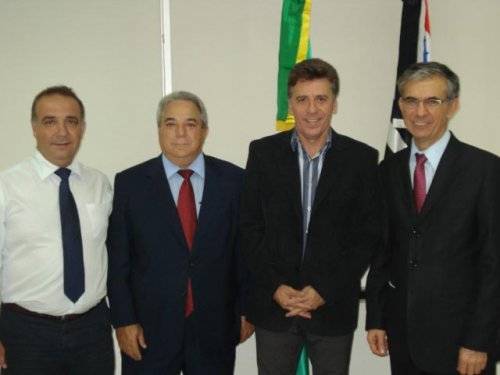 Célio é recebido por Secretários da Casa Civil e Gestão Pública de SP