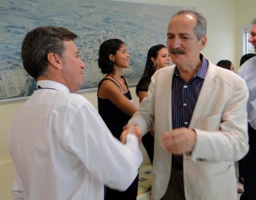 Célio de Oliveira se encontra com Ministro do Esporte, Aldo Rebelo