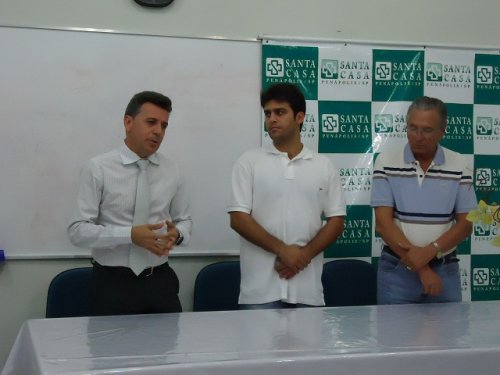 Diretoria da Santa Casa apresenta ações ao prefeito Célio de Oliveira