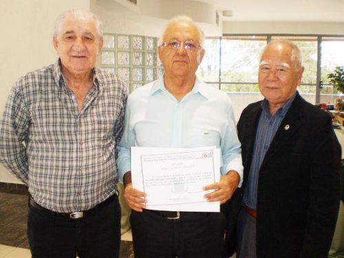 João Castilho recebe o título de Amigo do Meio Ambiente durante a comemoração dos 36 anos da Companhia de Polícia Militar Ambiental