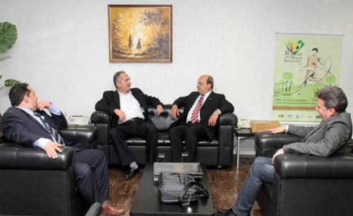 Prefeito é recebido pelo Ministro do Esporte em Brasília