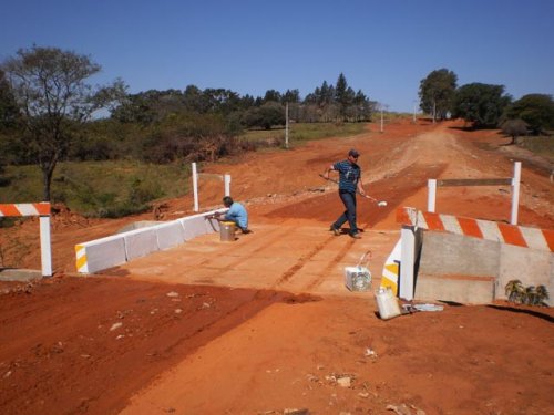 Nova Ponte do Córrego Grande é liberada ao tráfego