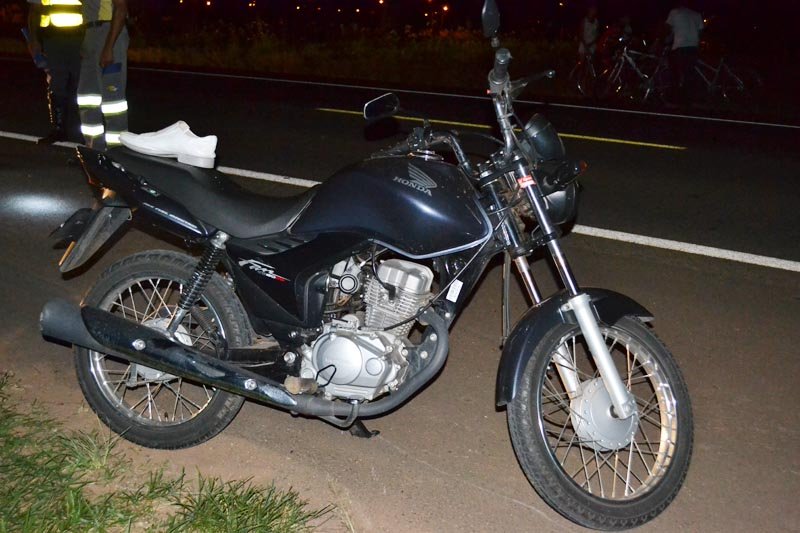 Homem atropelado em rodovia sofre ferimentos graves