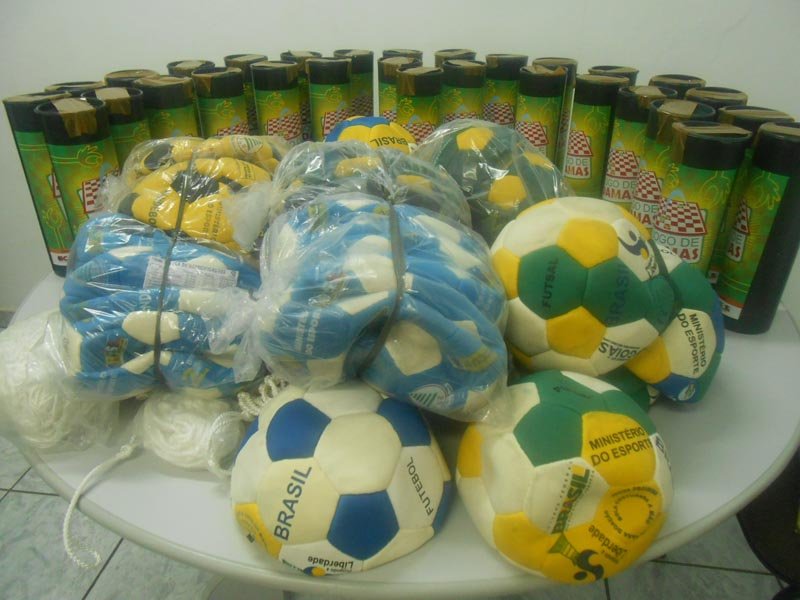 Ministério do Esporte destina materiais a Penápolis