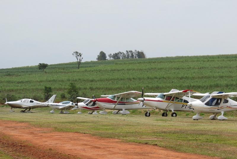 Pista de pouso da Vida Technology recebeu o ‘IV encontro de Águias’