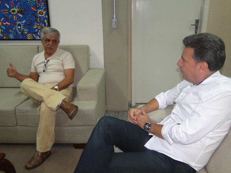 Deputado Roquinho visita prefeito Célio