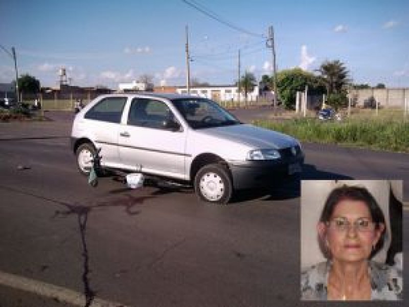 Mulher morre após ser atropelada em cruzamento da ‘Arnaldo Covolan’