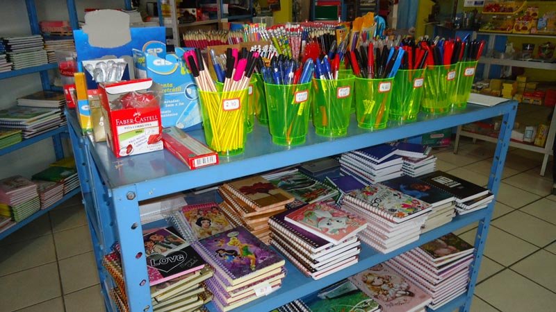 Aumenta a venda de material escolar nas papelarias