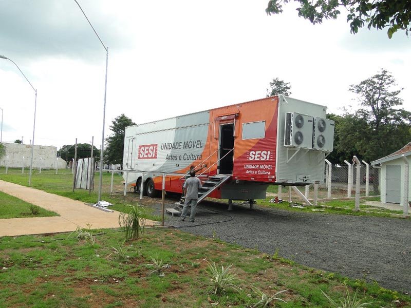 Sesi: Unidade Móvel de Artes e Cultura inicia atendimento hoje