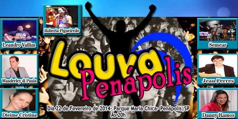 Sábado tem “Louva Penápolis” no Parque Maria Chica