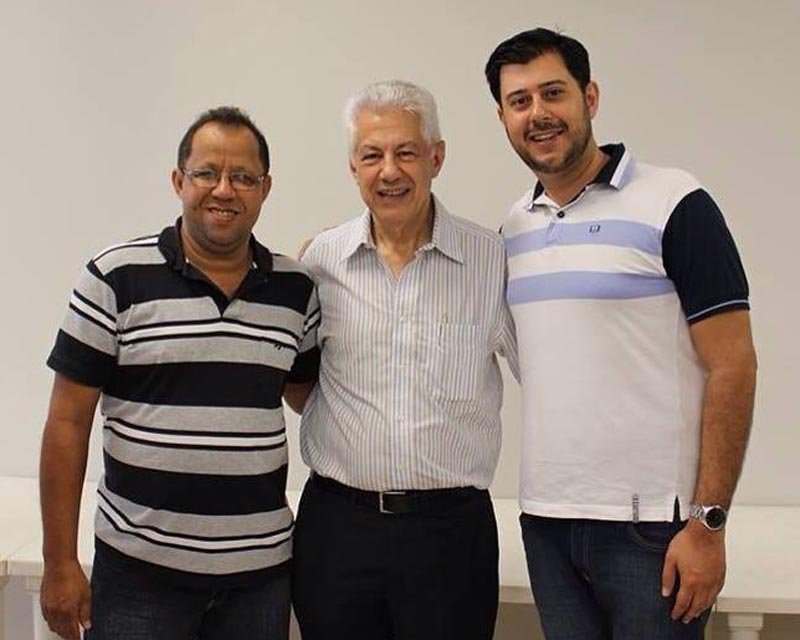 Alexandre Gil e José Santino apresentam novos pedidos para deputado Arlindo Chinaglia