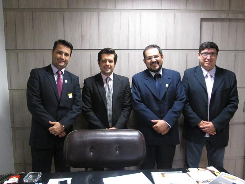 Vereadores Rodolfo, Lucas e Jonas conseguem R$ 100 mil com Mussi para o Hospital Espírita