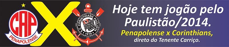 Paulistão: Corinthians é atração em Penápolis