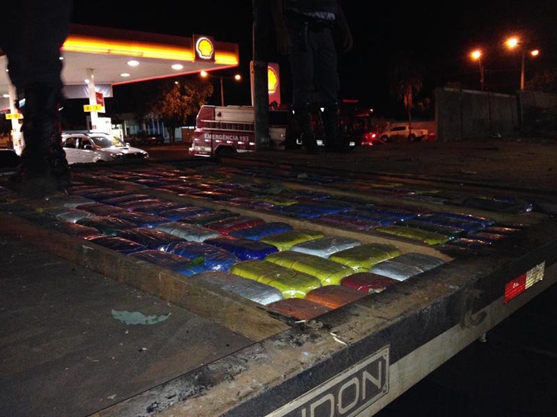 400KG: Caminhão com cocaína é descoberto na Marechal Rondon
