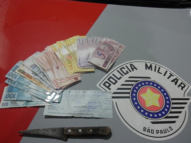 Servente é preso após roubar estabelecimento comercial