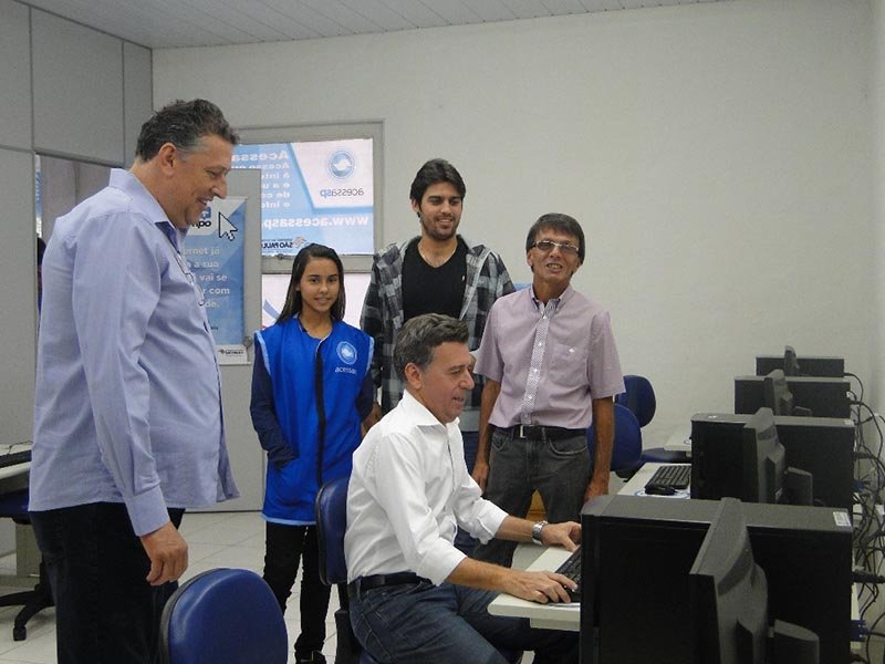 Novo Posto do Acessa SP é inaugurado no Instituto de Profissões
