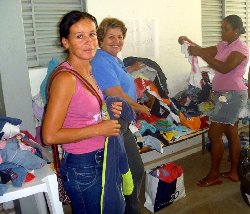 Fundo Social distribui doações da ‘Campanha do Agasalho’
