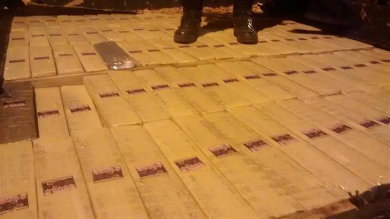 Polícia apreende 305kg de maconha em rodovia