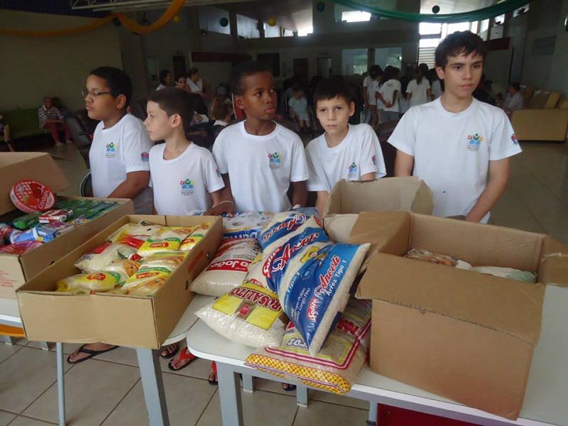 Aniversário Solidário: Emef realiza campanha de arrecadação de alimentos