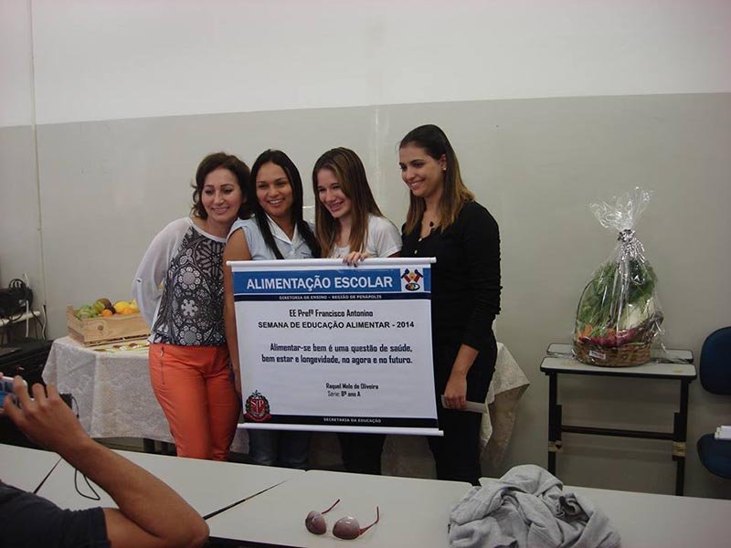 Educação alimentar é discutida em escolas públicas