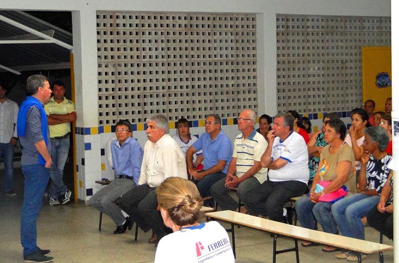 Hoje tem reunião do OP na Emef Marilena Cipriano