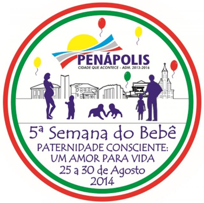 Penápolis realiza 5ª Semana do Bebê de 25 a 30 de agosto
