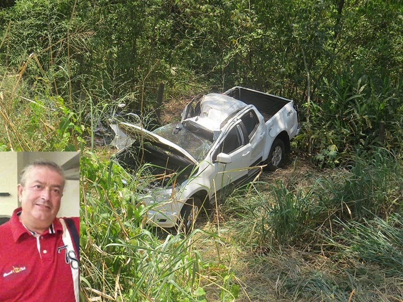 Ex-gerente do Luzitana morre em acidente automobilístico