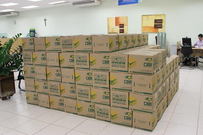 SicoobCredicitrus de Penápolis distribui 280 Cestas de Natal para famílias carentes de Penápolis