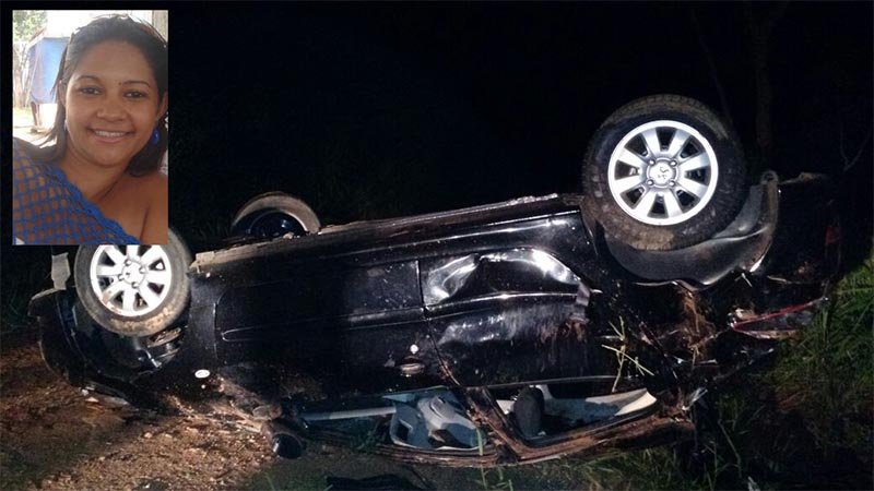 Jovem morre após capotamento em rodovia