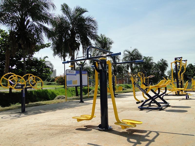 Academia ao ar livre do Parque Santa Leonor é inaugurada hoje