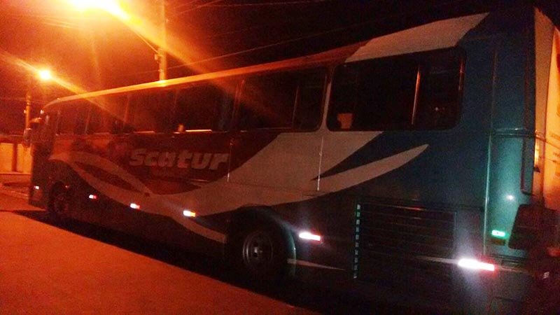 Ônibus assaltado tinha passageiros penapolenses
