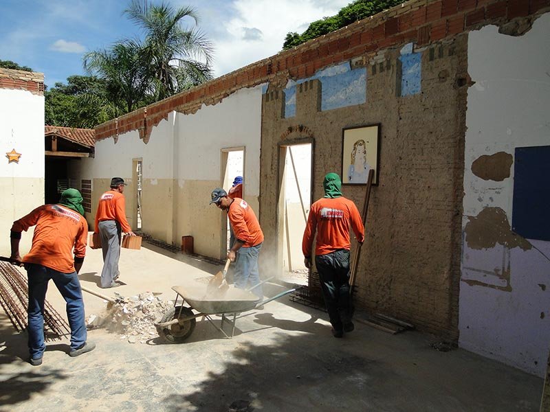 Secretaria de Educação inicia reforma da Emei Vila Fátima