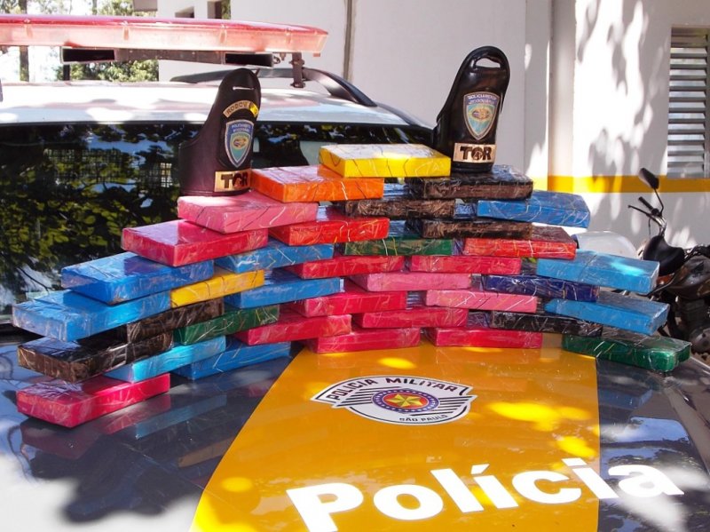 TOR apreende 36 quilos de cocaína em Penápolis