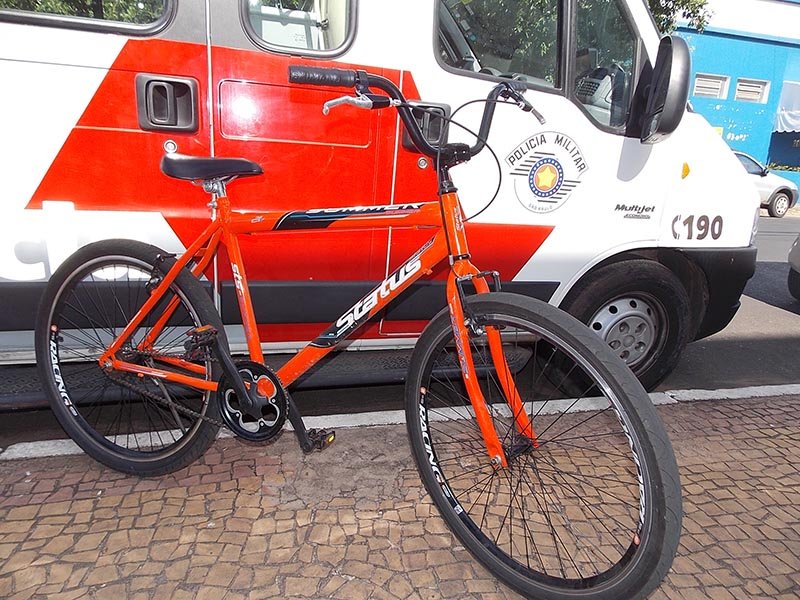Mecânico furta bicicleta e é preso pela PM