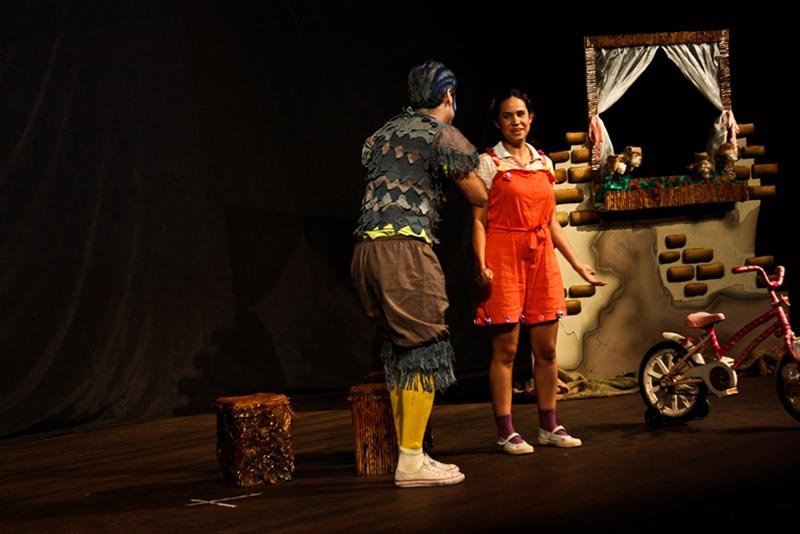 Espetáculo teatral é a atração no CEU das Artes