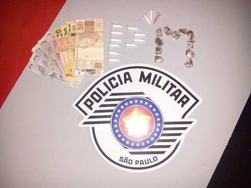 Polícia realiza operação e prende uma pessoa por tráfico