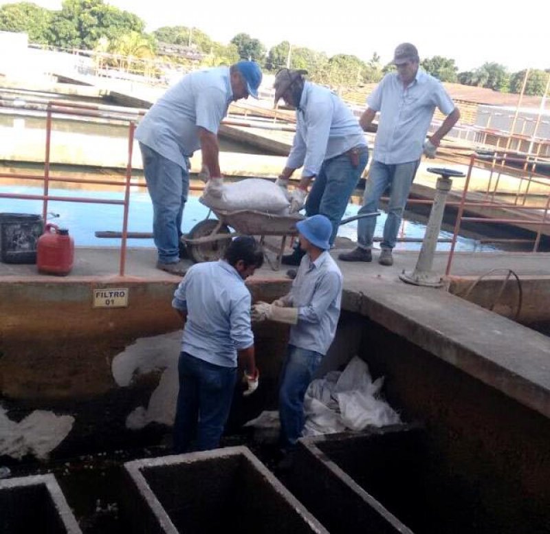 ESPECIAL DAEP: Troca de filtro na Estação de Tratamento de Água