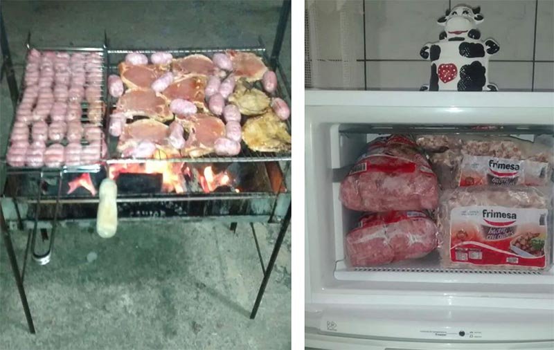 Internautas criticam e zombam de saqueadores
