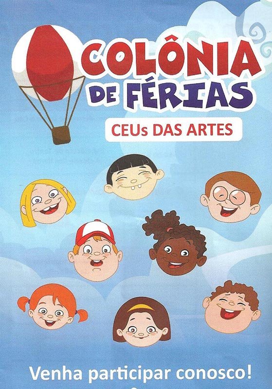 Prefeitura convida garotada para “Colônia de Férias” no CEU das Artes