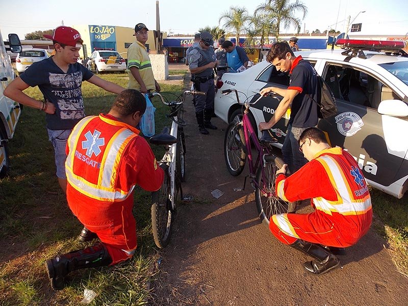 Campanha passa orientações de segurança a ciclistas