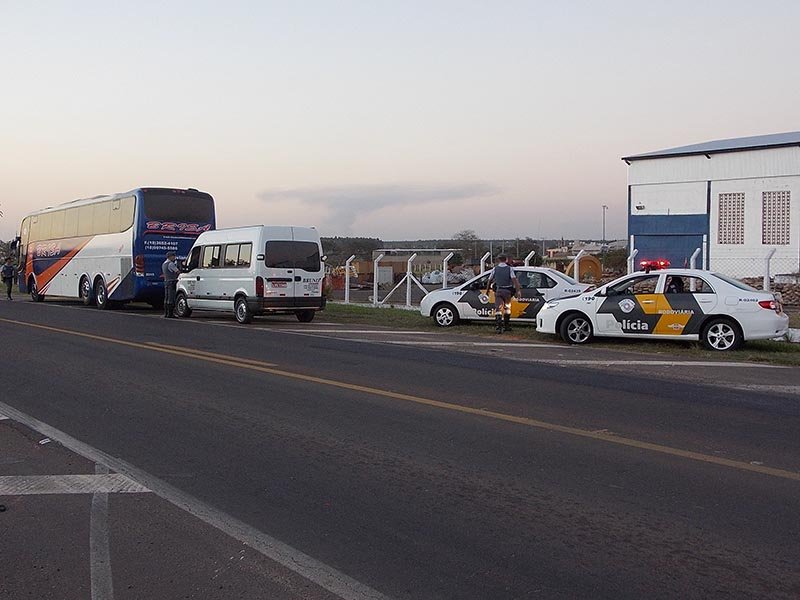 Transportes de estudantes passam por fiscalização