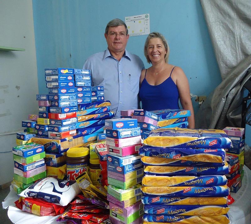 Santa Casa recebe doação de alimentos de Braúna