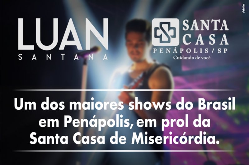 Ingressos para show de Luan Santana começam a ser vendidos dia 23