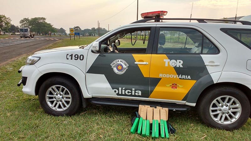 TOR prende homem com quase 20kg de maconha