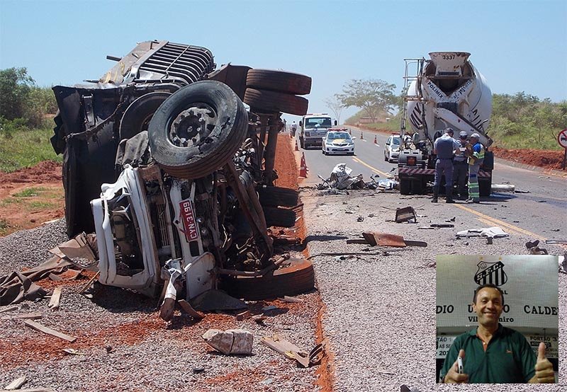 Um motorista morre e outro se fere em acidente em rodovia
