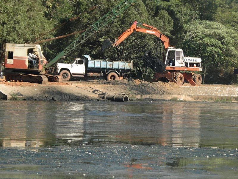 Nova fase: Daep executa desassoreamento nas lagoas de esgoto