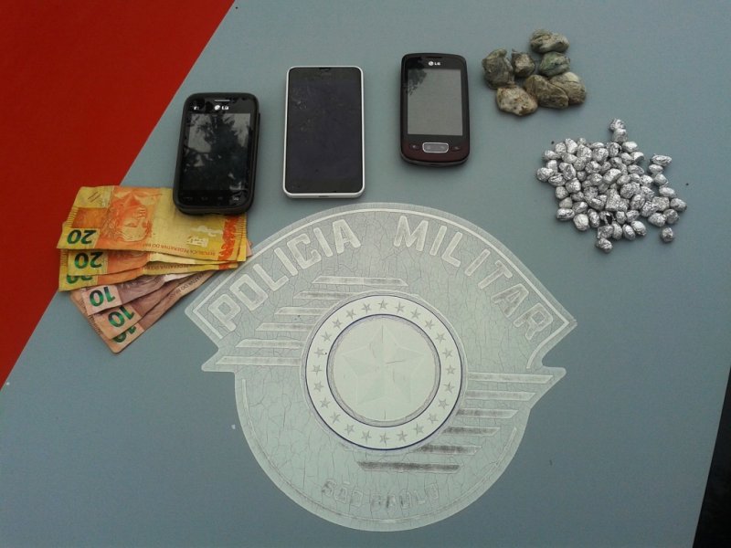 PM prende trio acusado de tráfico no Jardim Planalto