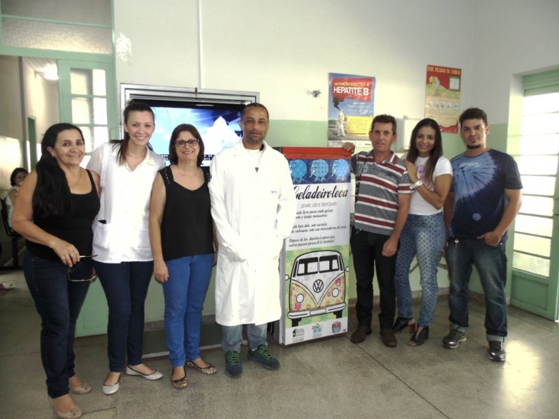 Macro I ganha “Geladeiroteca” e livros já estão à disposição da comunidade 