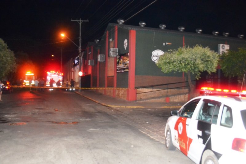 Boate tem princípio de incêndio em Penápolis