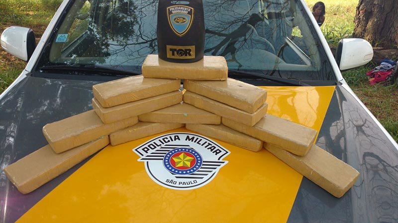 11 quilos: TOR prende jovem com maconha em rodovia